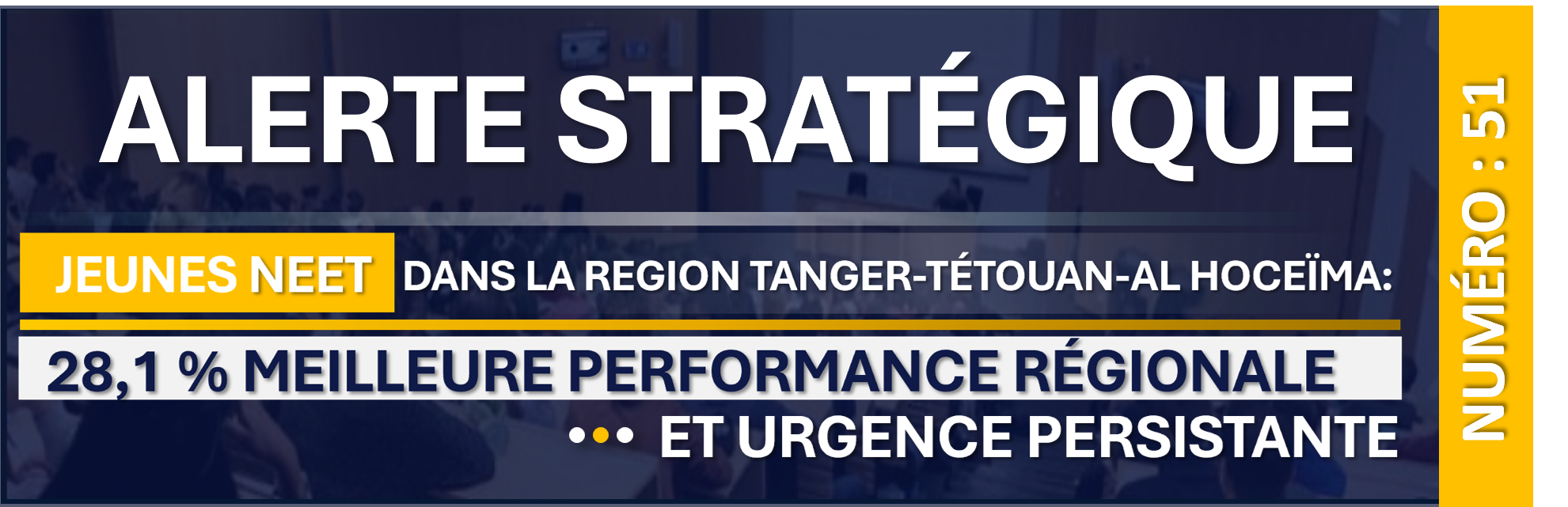 Jeunes NEET dans la région TTA : entre positionnement favorable et défis persistants d’inclusion